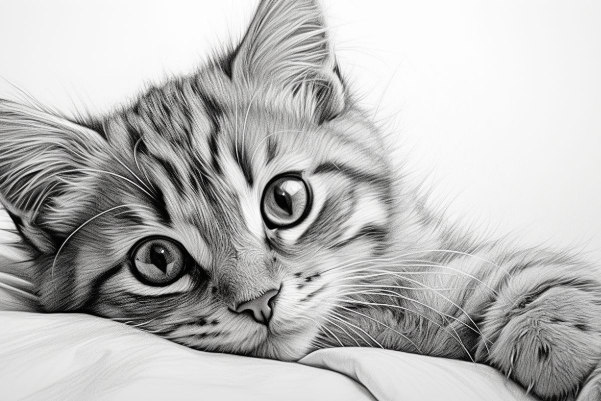 Pour les novices en dessin, voici comment esquisser un chat avec aisance