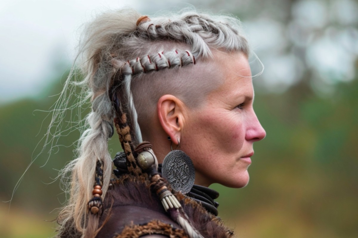 coiffure viking femmes