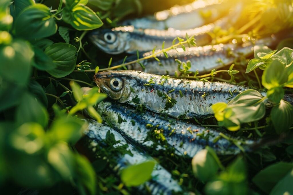 En mettant la main à la pâte et en cuisinant avec amour, comme je le fais souvent dans mon jardin, au milieu des herbes aromatiques, l'addition de sardines à vos repas devient non seulement une quête de bien-être, mais aussi un moment de création culinaire. Les sardines au four à l'ail ou encore en salade sont des recettes simples qui mettent en avant leur goût unique.